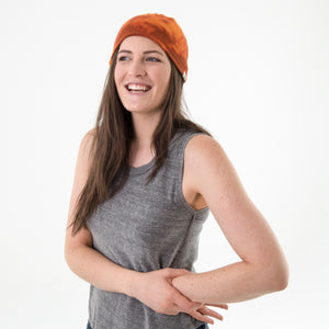 Orange Tie Dye Beanie