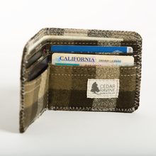 Load image into Gallery viewer, &quot;Cabin&quot; Flannel Bifold Wallet
