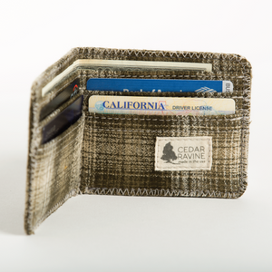 "Muir" Flannel Bifold Wallet